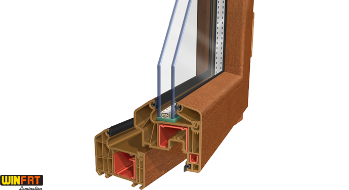 Lamine Kaplama PVC Pencere