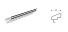 5 mm Glazing Bead Profile