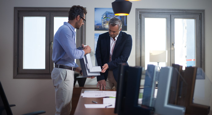 Оконная система из ПВХ Selenit 75