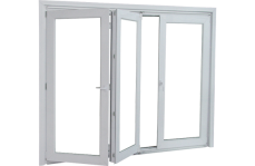 أنظمة نوافذ وأبواب PVC البلاستيكية المنطوية
